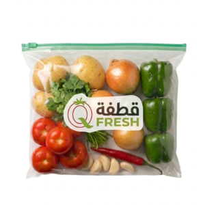 خضروات صنية بطاطس تكفي لـ 3/2 افراد