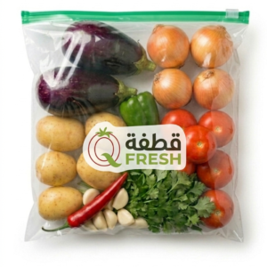 خضروات مسقعة  لـ 2/3 افراد